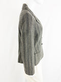 Armani Collezioni Herringbone Blazer Size M