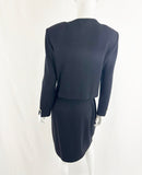 St. John Skirt Suit w/Crystal Bee Buttons Size 8