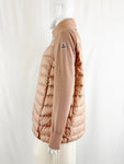 Moncler Puffer Coat with Knit Sleeves Size L