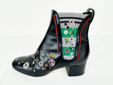 Fendi Floral Accent Boots Size 8
