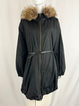 Burberry w/Raccoon Trim Coat Size 8