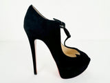 Christian Louboutin T-Strap Platform Pumps Size 7.5