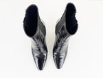 Donald Pliner Patent Ankle Boots Size 8