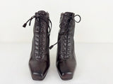 Prada Lace-Up Bootie Size 7.5