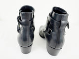 NEW Saint Laurent Strap Ankle Boots Size 6.5