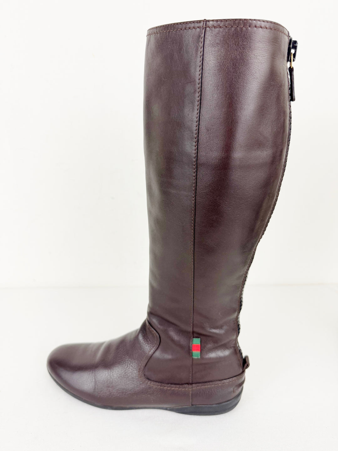 Gucci Leather Knee Boots Size 7 – KMK Luxury Consignment