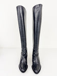 Alexander Wang Over the Knee Leather Boots Size 7