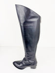 Alexander Wang Over the Knee Leather Boots Size 7