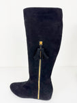 Stuart Wietzman Suede Knee Boots Size 8.5