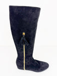 Stuart Wietzman Suede Knee Boots Size 8.5