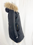 Mackage Puffer Coat w/Raccoon Trim Size XL