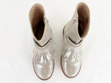 Elephantito Girls Metallic Boots Size 2