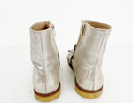 Elephantito Girls Metallic Boots Size 2