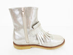 Elephantito Girls Metallic Boots Size 2