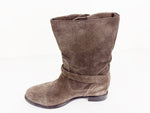 Prada Suede Moto Boots Size 9