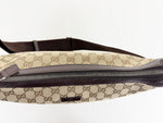 Gucci Canvas Half Moon Shoulder Bag