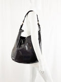 Delvaux Patent Leather Hobo