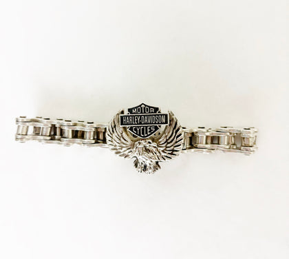 Harley Davidson Mens Chain Emblem Bracelet