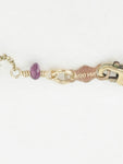 14K Pink Topaz Necklace