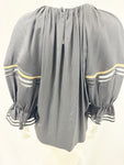 Fendi with Sheer Stripe Top Size Large