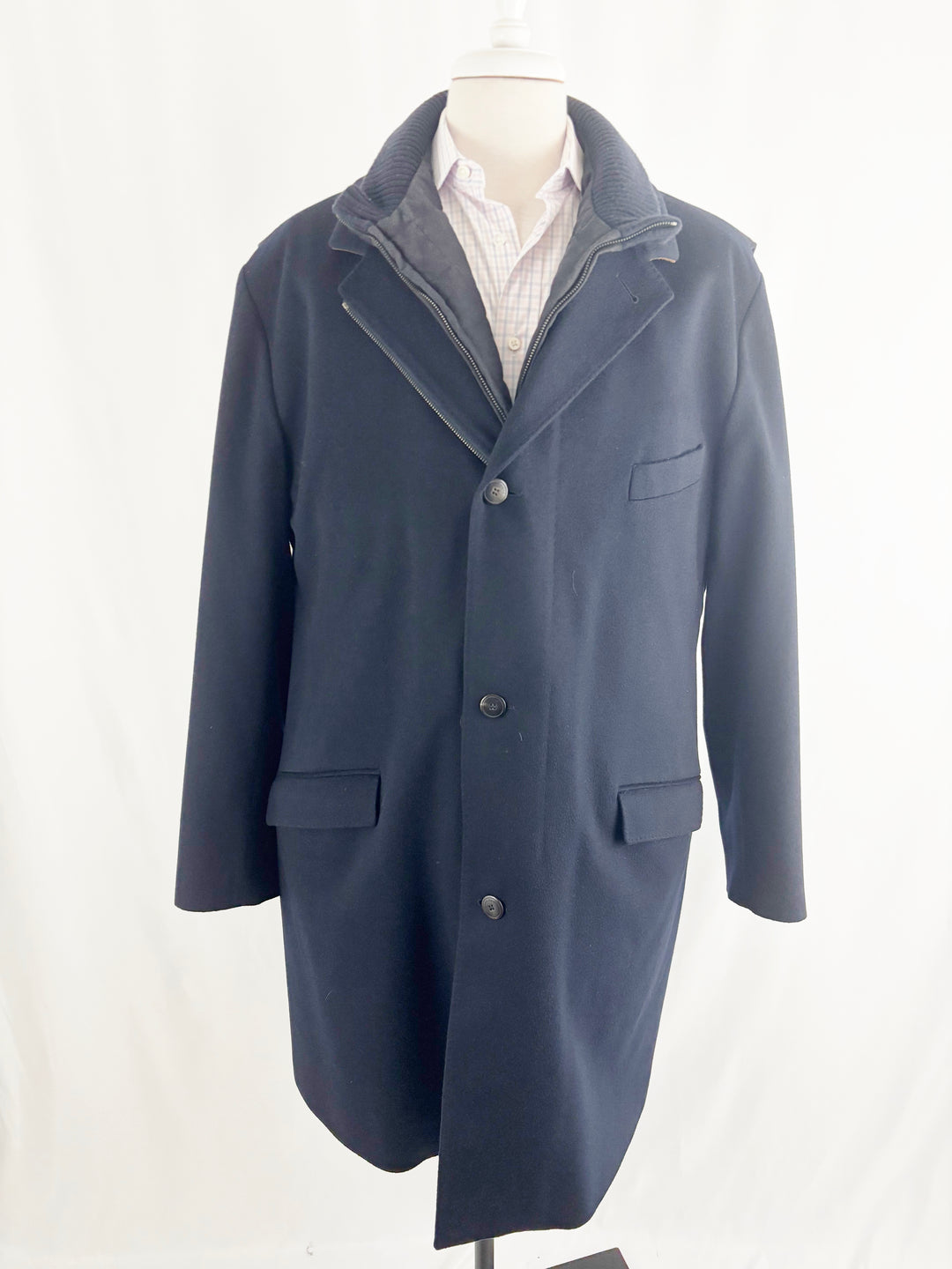 Loro Piana Mens Cashmere Storm Coat Size XXL – KMK Luxury Consignment