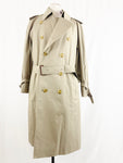 Burberry Mens Trench Coat Size XXXL