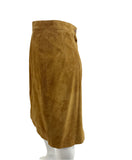 Vintage Gucci Suede Skirt Size M