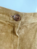 Vintage Gucci Suede Skirt Size M