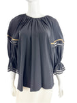 Fendi with Sheer Stripe Top Size Large