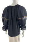 Fendi with Sheer Stripe Top Size Large