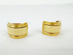 Hermes Enamel Half-Circle Earrings