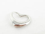 Tiffany & Co. Elsa Peretti Heart w/Diamond Necklace