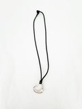 Tiffany & Co. Elsa Peretti Heart w/Diamond Necklace