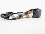 Burberry Check Ballet Flats Size 7