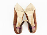 Burberry Check Pumps Size 7.5