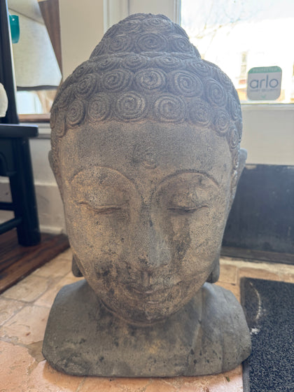 Stone Buddha Head
