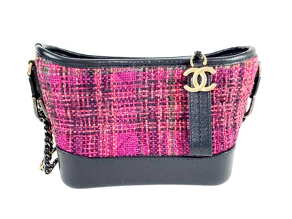 Chanel Gabrielle Tweed Hobo