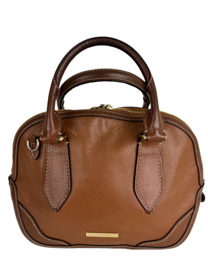 Burberry Leather Orchard Handle Bag