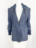 Cinq a Sept Denim Jacket Size 4