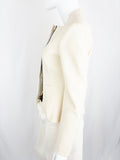 Gianfranco Ferre Leather Trim Jacket Size S