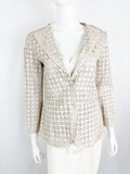 Emporio Armani Leather Jacket Size S