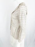 Emporio Armani Leather Jacket Size S