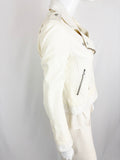 IRO Leather Moto Jacket Size 6
