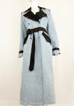 NEW Fleur Du Mal Trench Coat Size 8