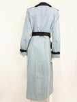 NEW Fleur Du Mal Trench Coat Size 8