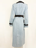 NEW Fleur Du Mal Trench Coat Size 8