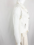 Akris Punto Denim Jacket Size 8