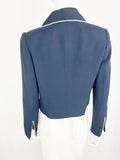 Frame Piped Blazer Size 2