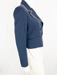 Frame Piped Blazer Size 2