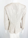 Emporio Armani Leather Jacket Size S